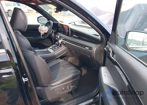 2025 Hyundai Palisade Calligraphy from USA, damaged, VIN KM8R74GE4SU910530